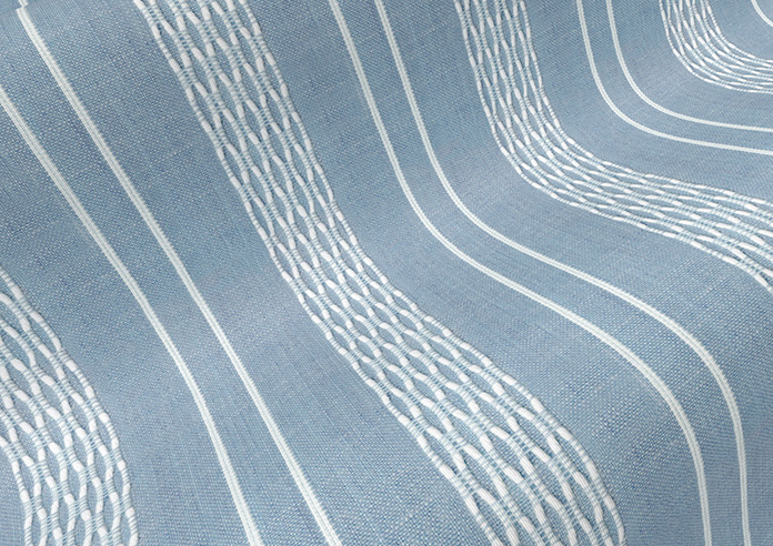 Form Striped, Windswept Blue - Twist&Fit Roller Blind - Image 4